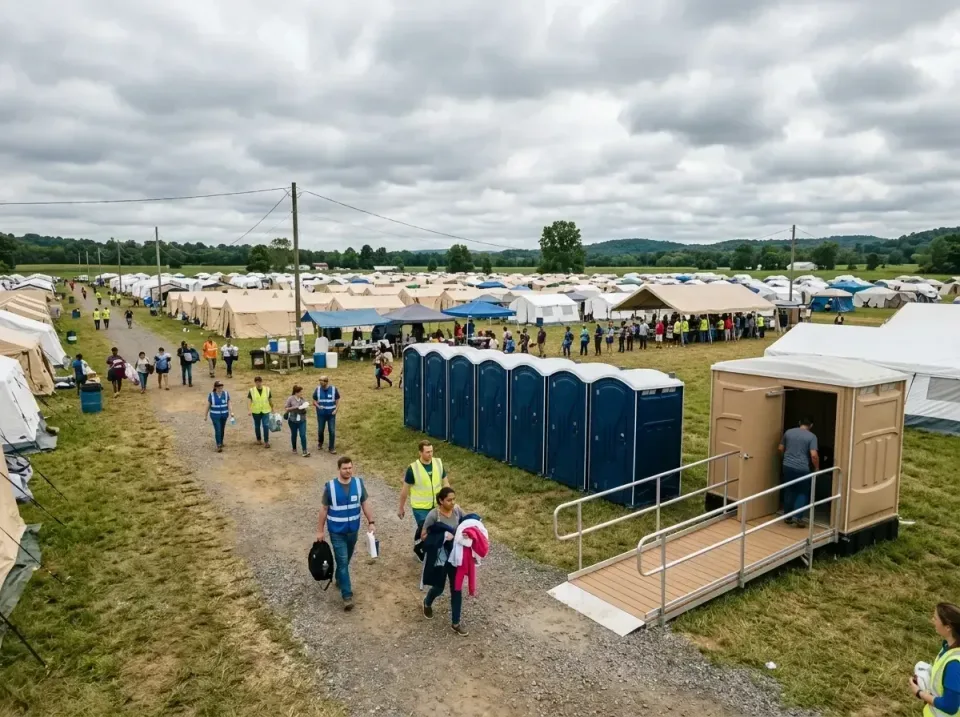 disaster-relief-camp-restrooms-010 — frequently asked questions, Dumpster & Portable Bathrooms Rental in Silverton, OR